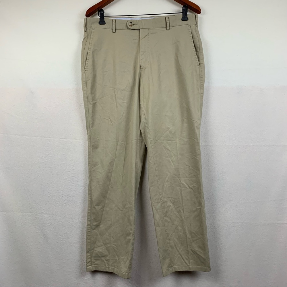 Peter Millar‎ Pants Mens 34x28 Soft Touch Twill Khaki Chino Golf Sport Active